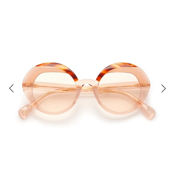 Kaleos Parker 5 sunglasses in monochrome transparent pink - Picture 1 of 6
